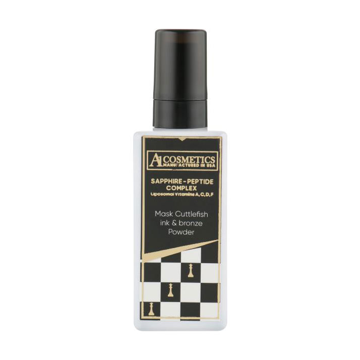 Маска для обличчя pHarmika A1 Cosmetics Mask Cuttlefish Ink &amp; Bronze Powder  з чорнилом каракатиці та бронзовою пудрою, 125 мл
